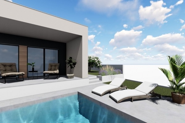 Muntić, Kuća u Visokom Roh-Bau stupnju gradnje