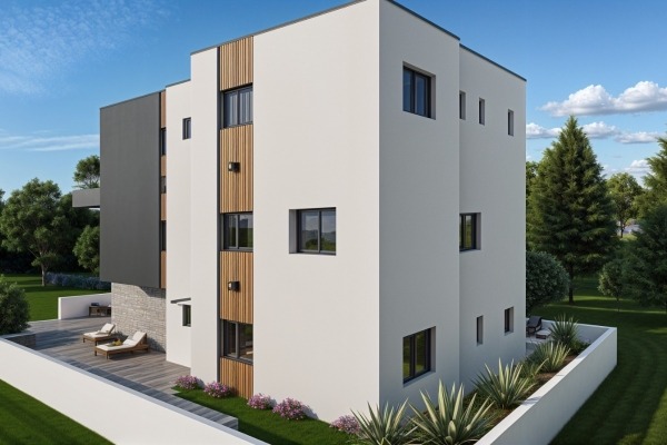 Pula, Štinjan, penthouse na drugom katu, NOVOGRADNJA